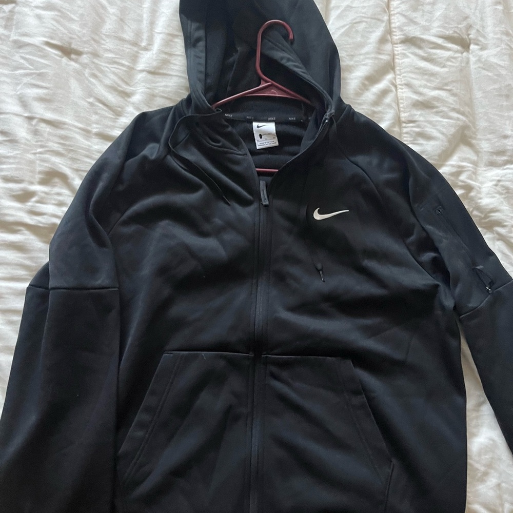 Nike Black thermal Full-Zip Hoodie